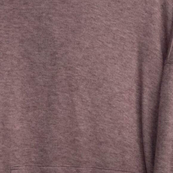 Brown Hooded Sweatshirt With Kangaroo Pocket & Long Sleeves - Picture 3 of 8